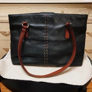 Fossil Black Shoulder Bag